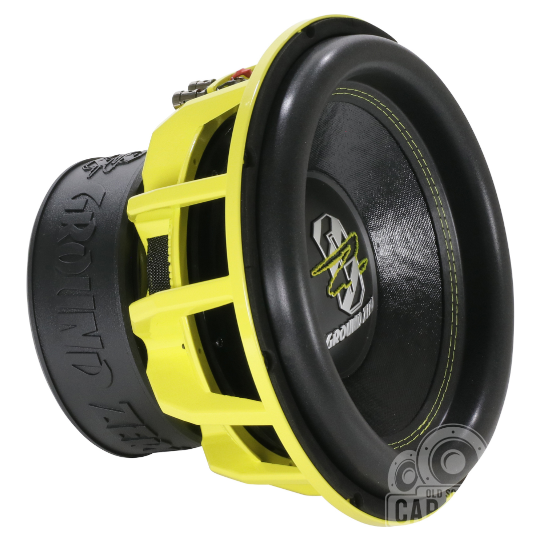 Ground zero hot sale subwoofer 12 inch